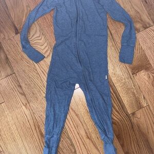 Little Sleepies ribbed Zippy